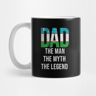 Uzbekistani Dad The Man The Myth The Legend - Gift for Uzbekistani Dad With Roots From Uzbekistani Mug